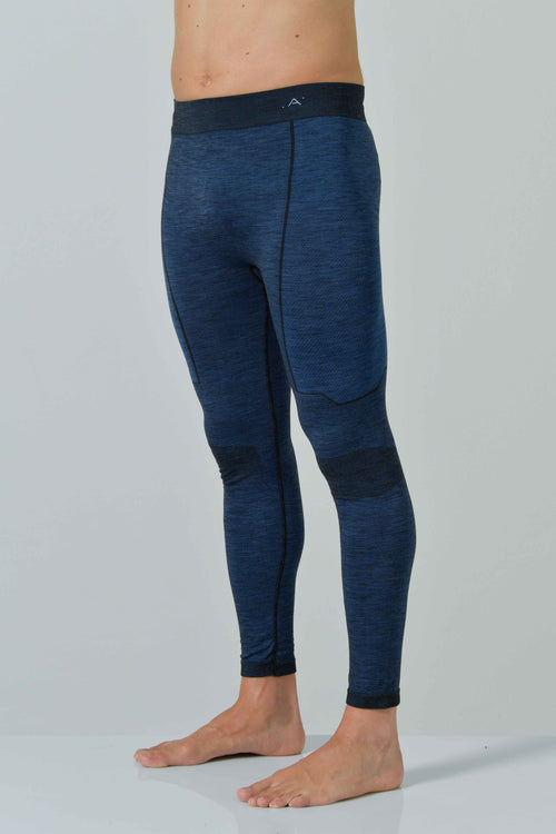 Leggings Uomo Termico Lana Merino