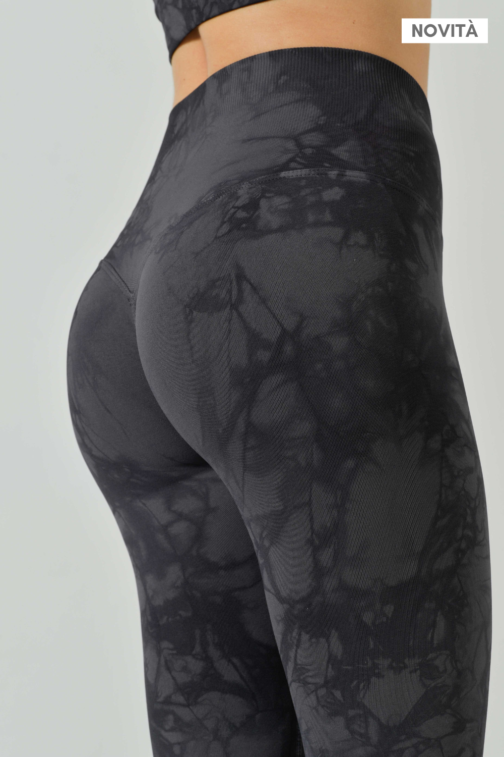 Leggings Sculpt a Vita Alta Effetto Push Up Tie Dye Aura