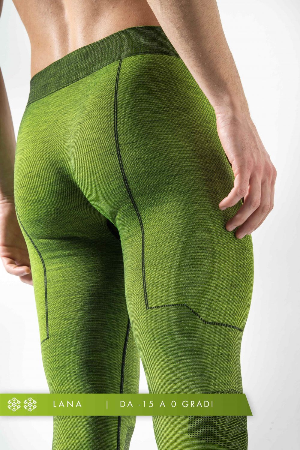 Men's Merino Wool Thermal Leggings