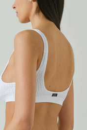 Top Bikini Onda in Trama Lavorata