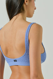Top Bikini Onda in Trama Lavorata