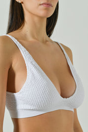 Top Bikini Perla a Triangolo