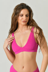 Top Bikini Perla a Triangolo