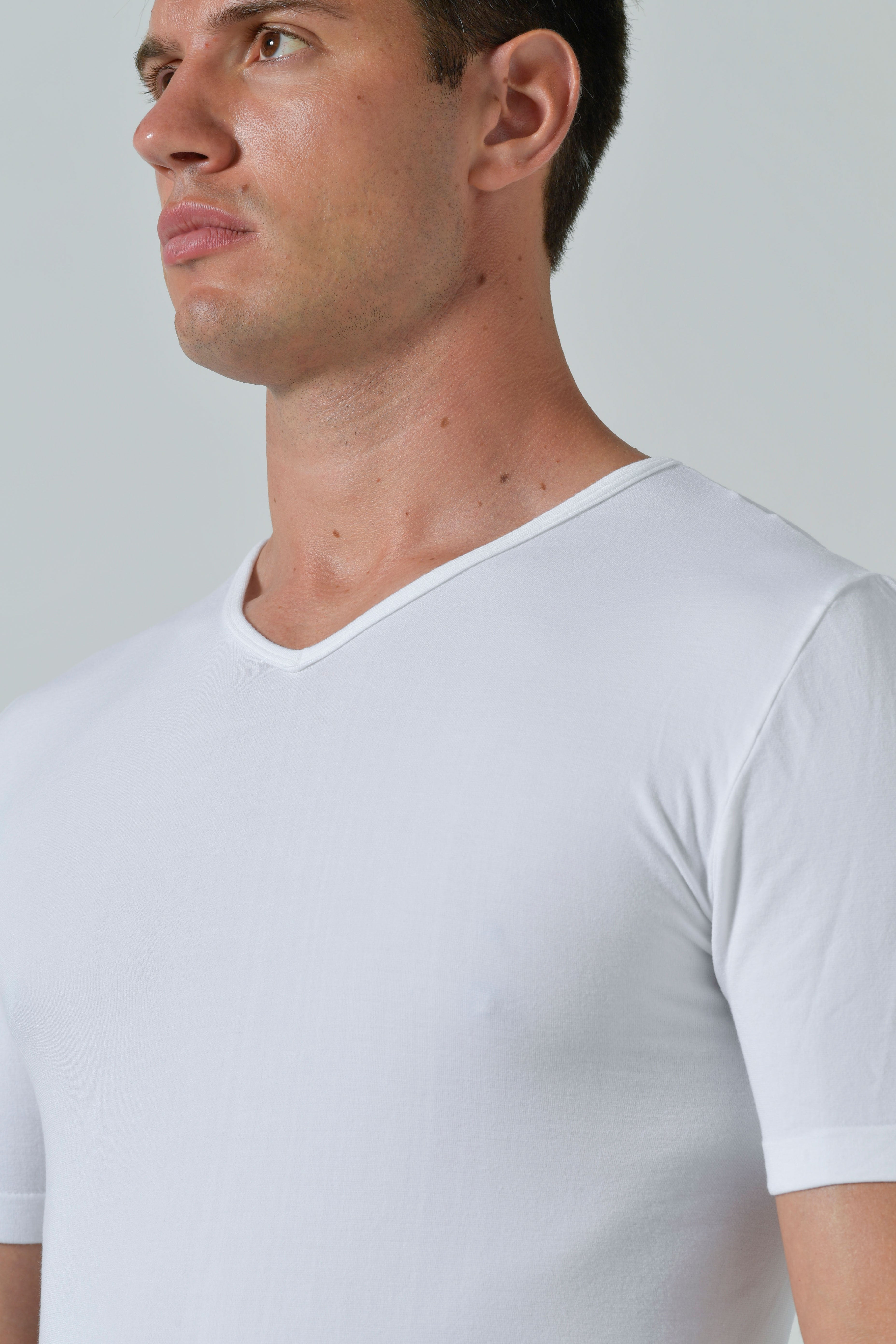 Maglia Scollo V Uomo Soft Touch Bamboo