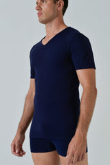 Maglia Scollo V Uomo Soft Touch Bamboo