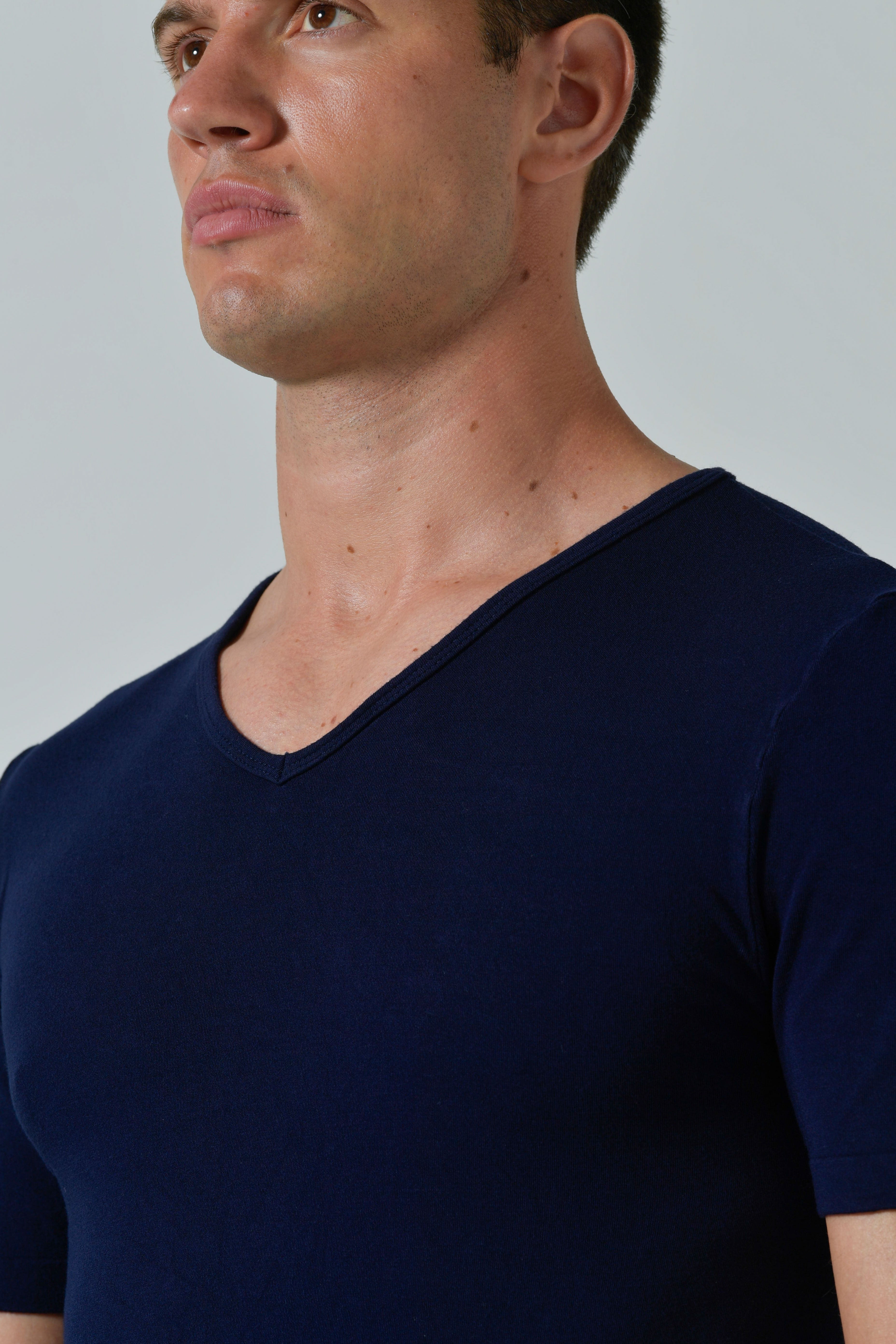 Maglia Scollo V Uomo Soft Touch Bamboo