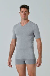 Maglia Scollo V Uomo Soft Touch Bamboo