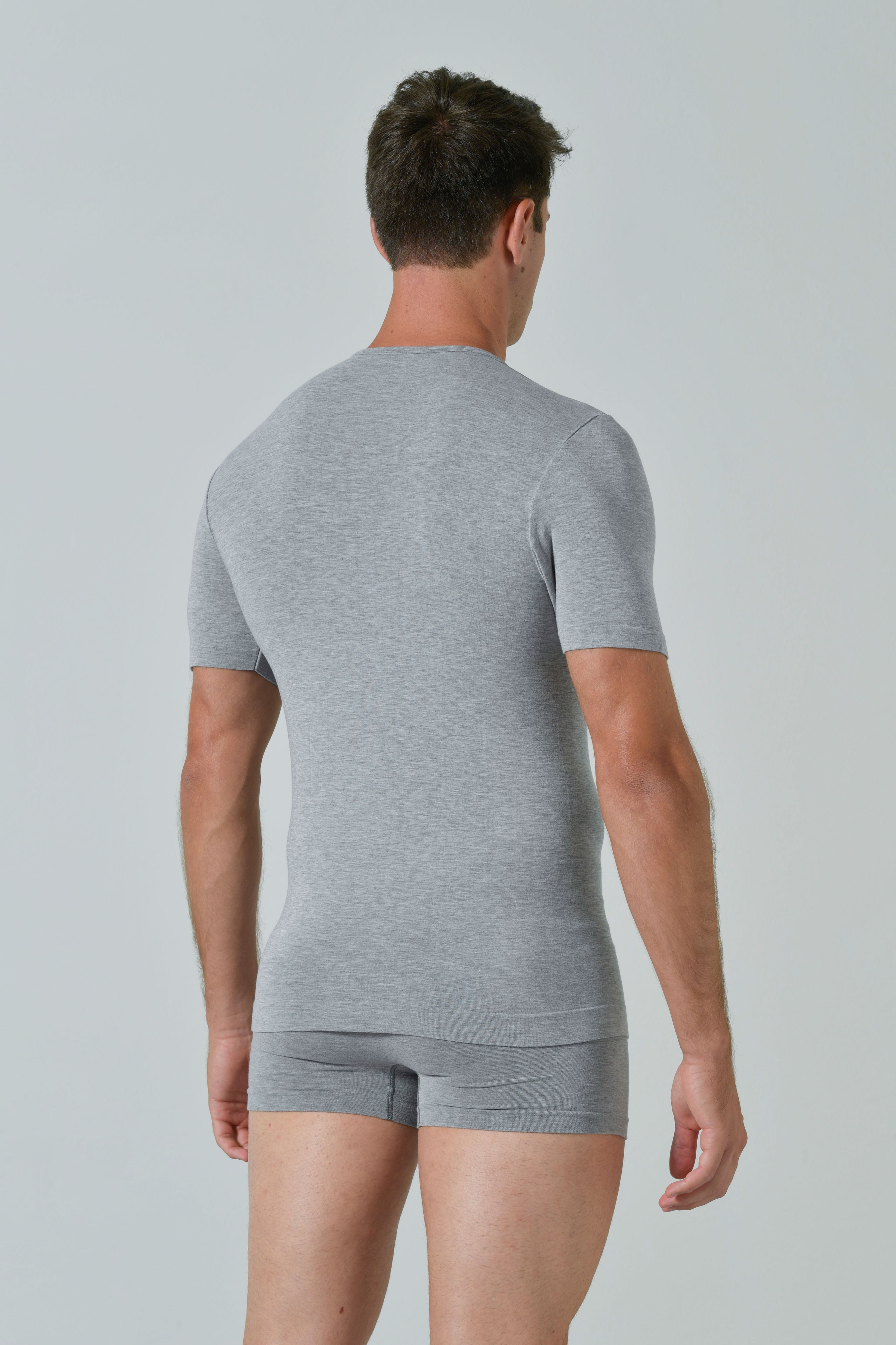 Maglia Scollo V Uomo Soft Touch Bamboo