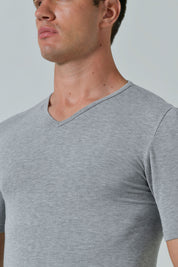 Maglia Scollo V Uomo Soft Touch Bamboo