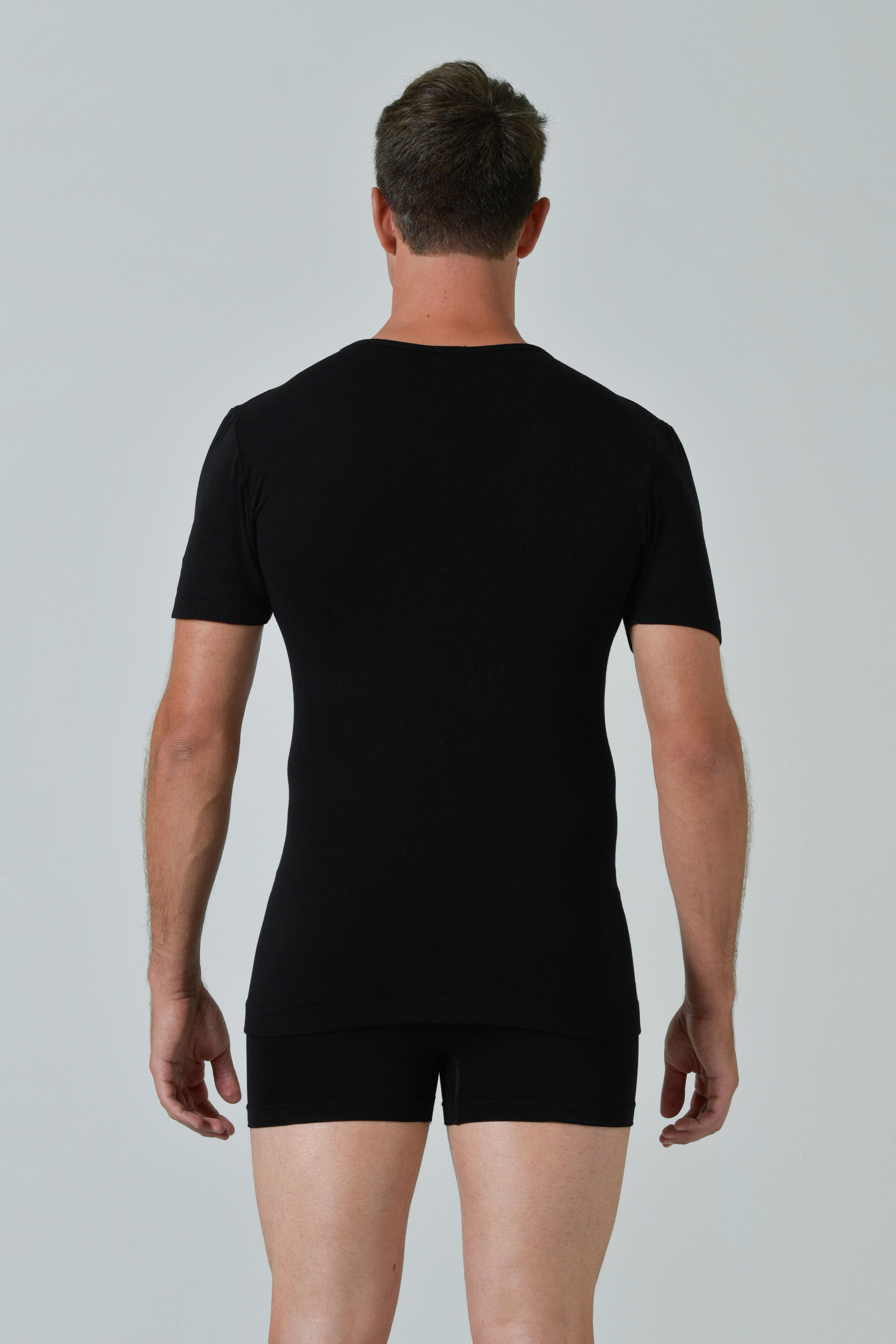 Maglia Scollo V Uomo Soft Touch Bamboo