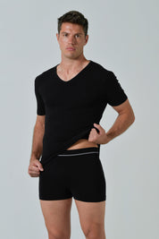 Maglia Scollo V Uomo Soft Touch Bamboo