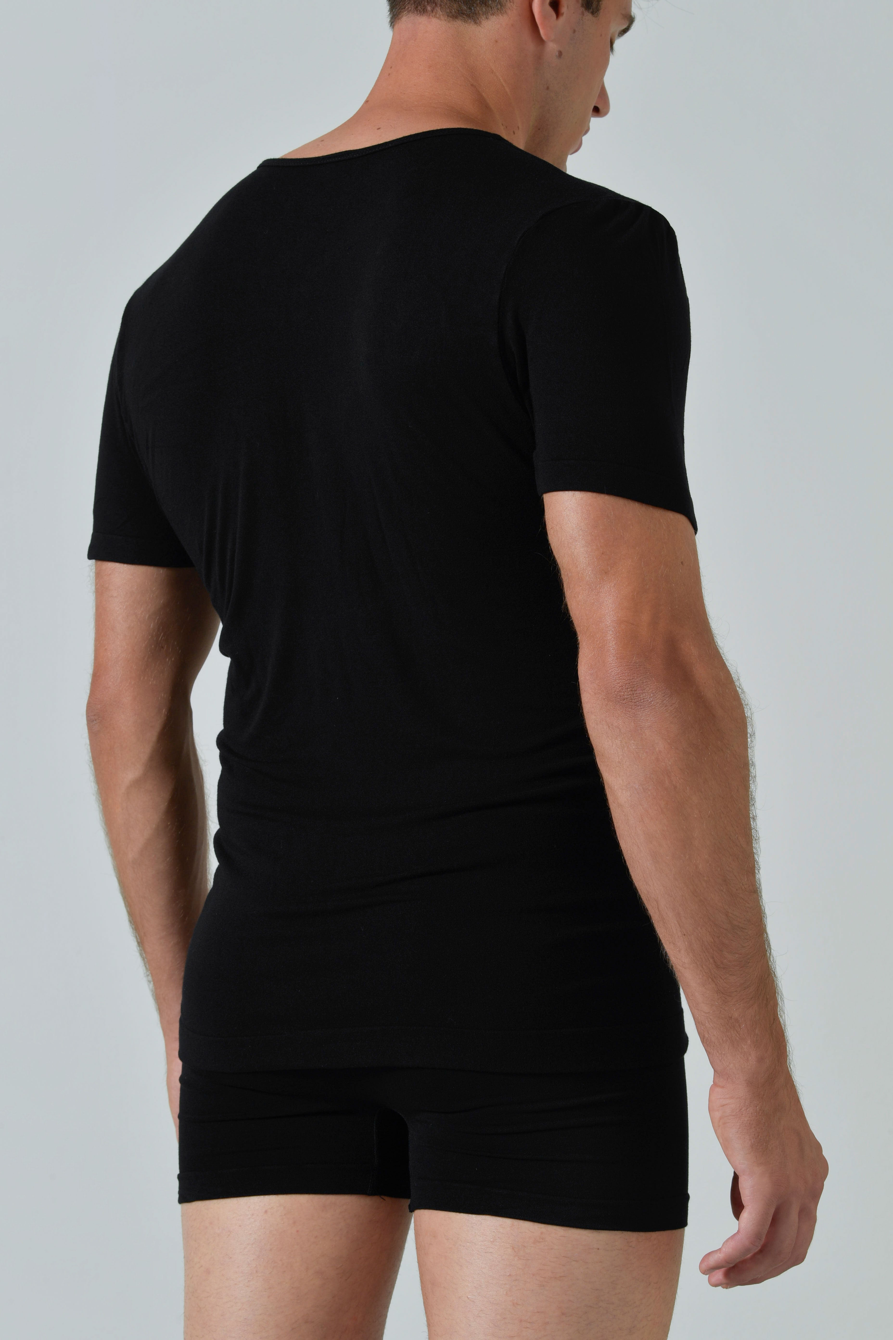 Maglia Scollo V Uomo Soft Touch Bamboo
