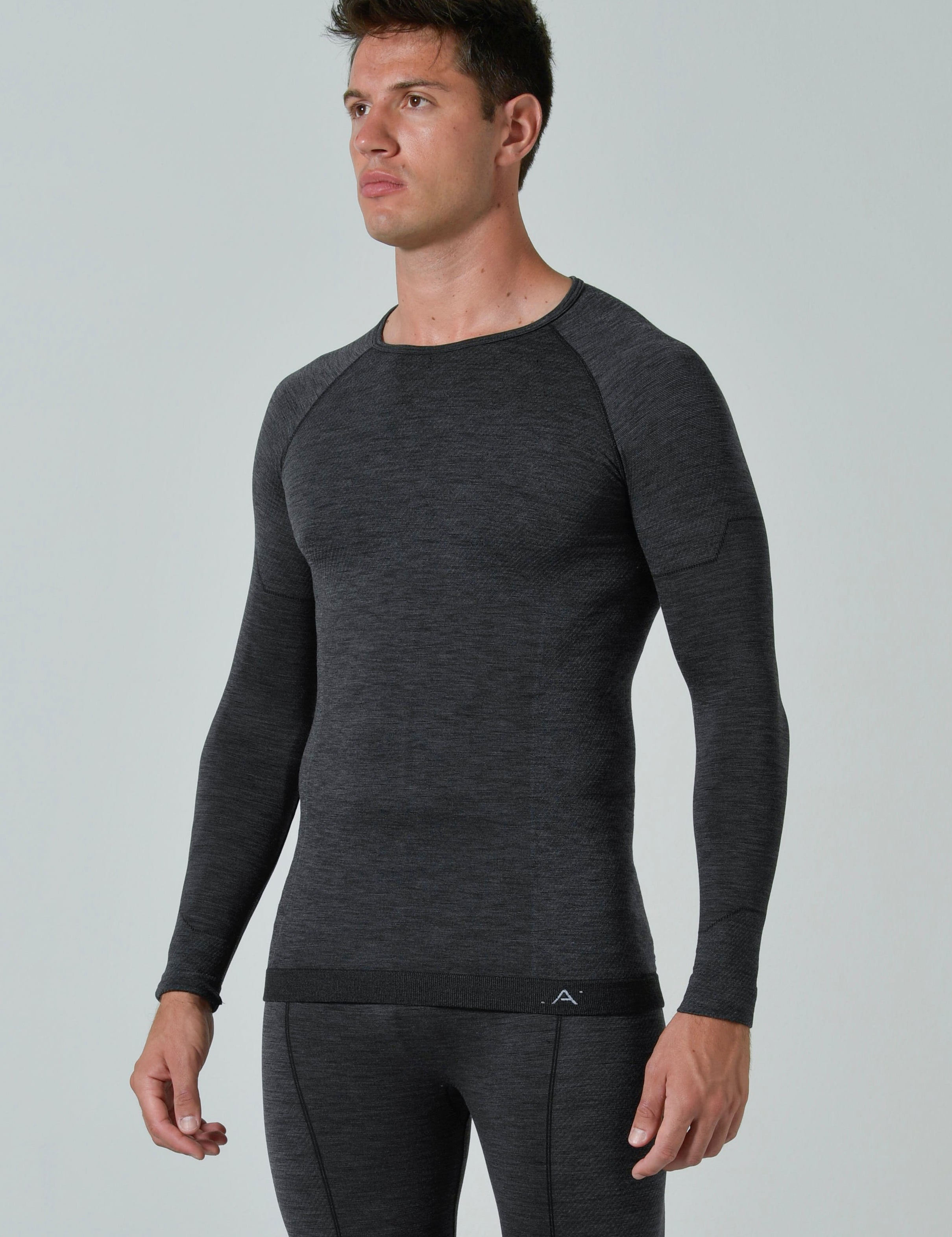Maglia Termica Uomo a Manica Lunga in Lana Merino