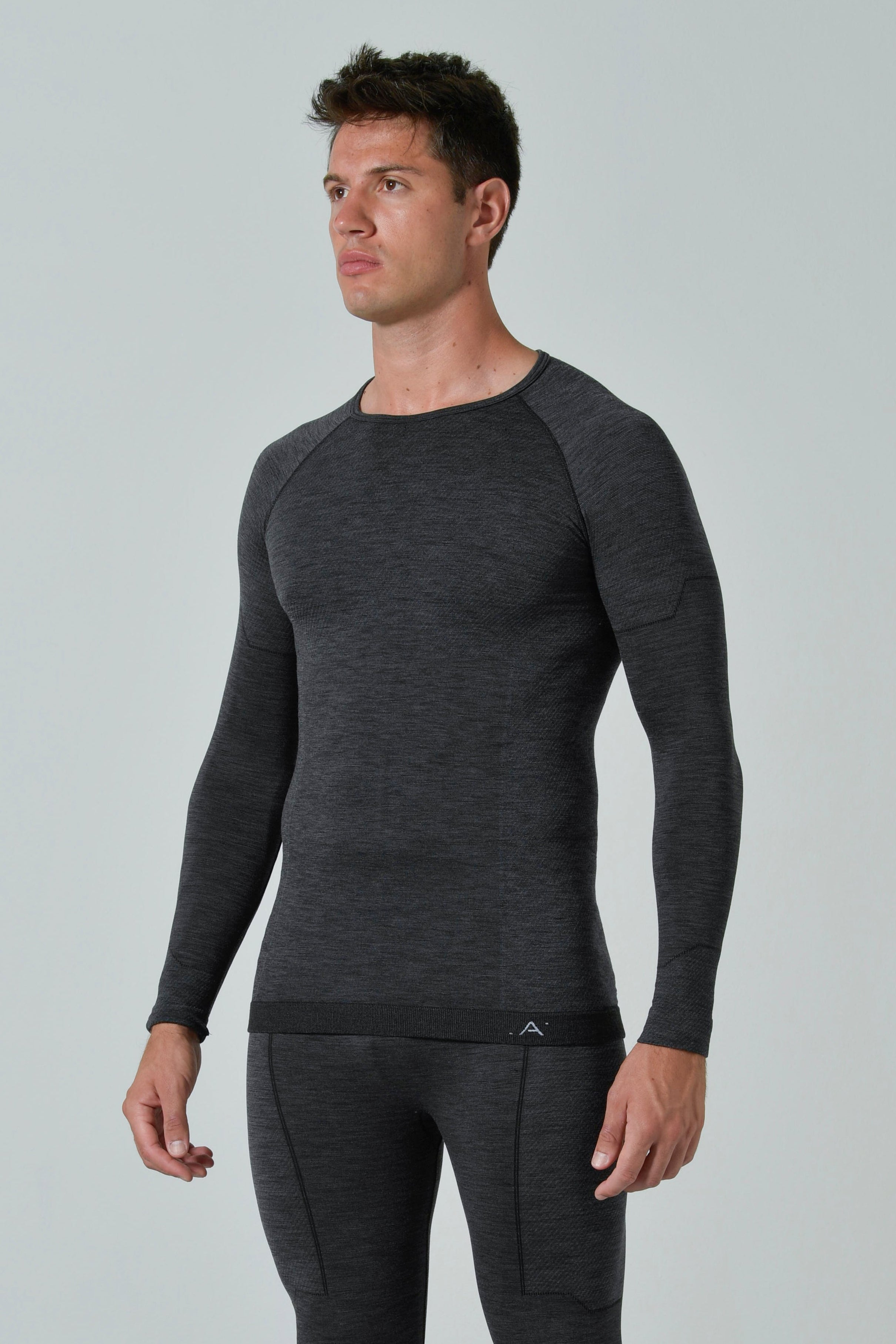 Maglia Termica Uomo a Manica Lunga in Lana Merino