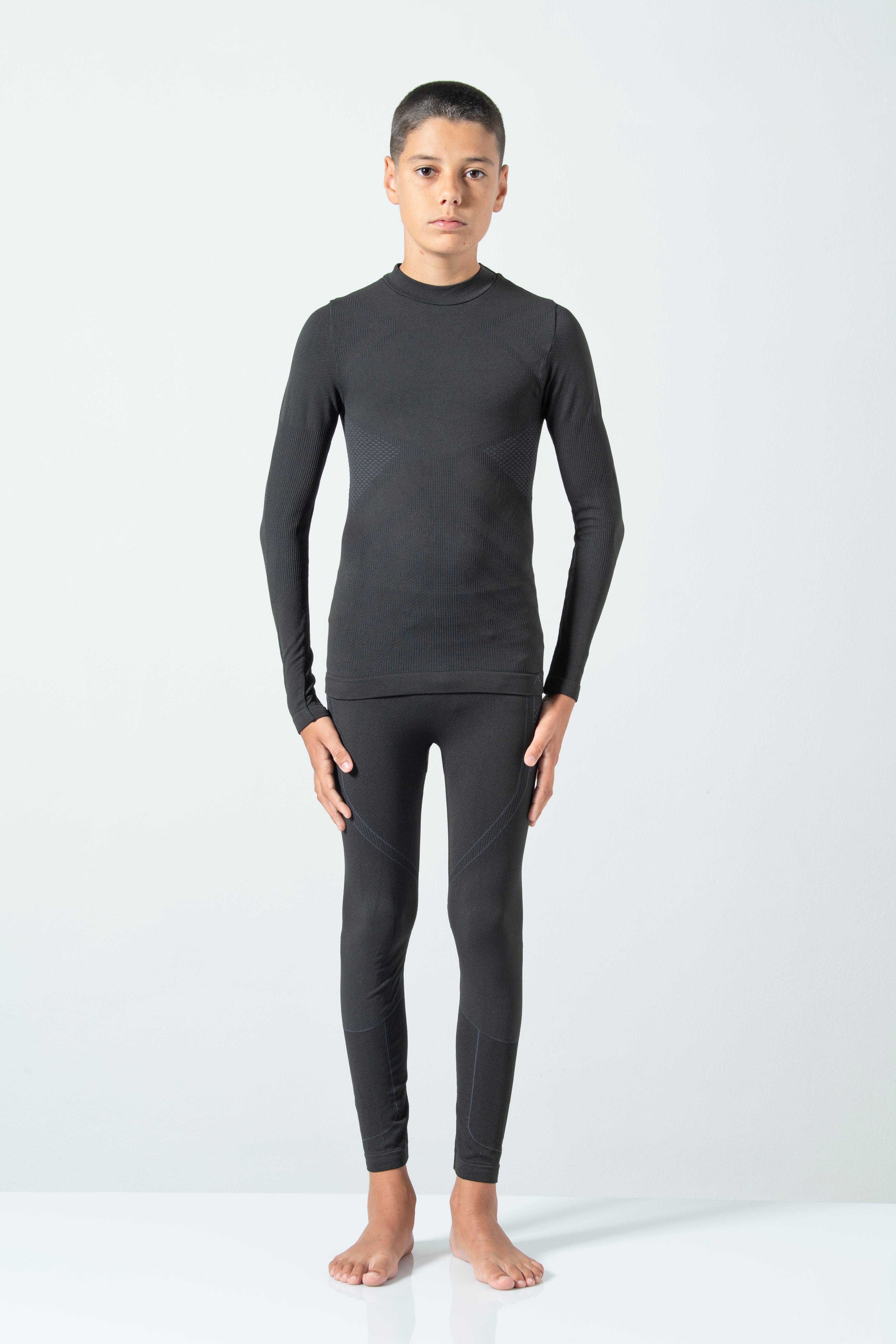 Kids' High-Neck Thermal Shirt Energy