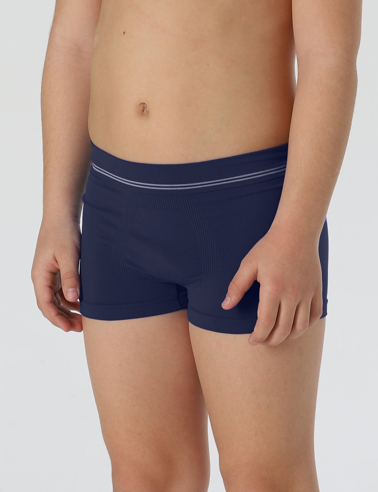 Boxer da Bambino in Morbida Microfibra Elasticizzata Senza Cuciture