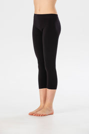 Leggings Medi da Bambina in Morbida Microfibra Senza Cuciture, Colori Fluo