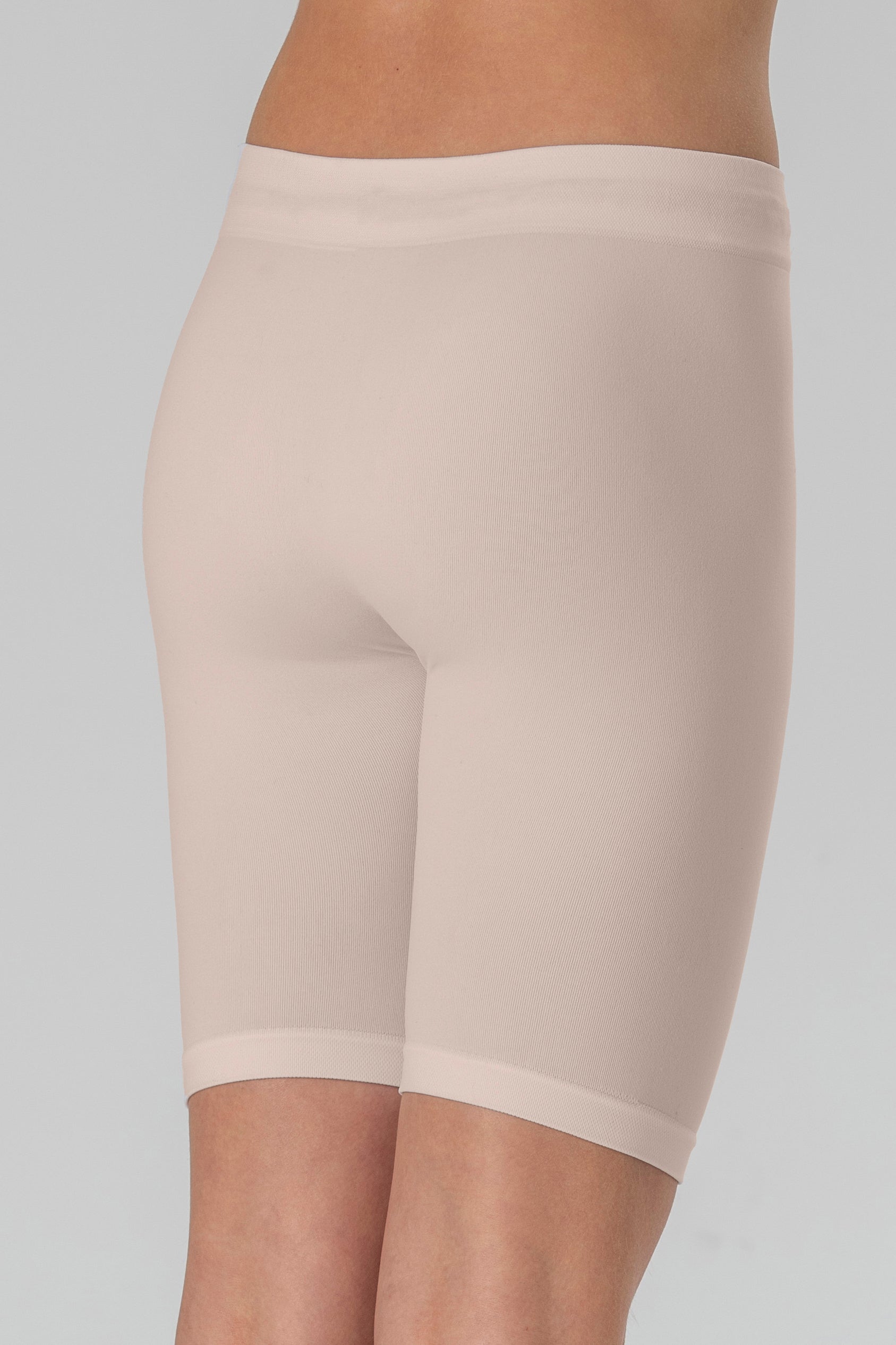 Girls' Soft Microfiber Seamless Shorts, Fluorescent Colors