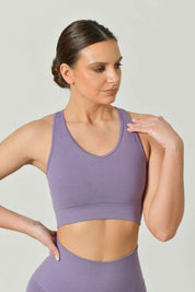 Balance sports top with support and comfort for yoga and pilates