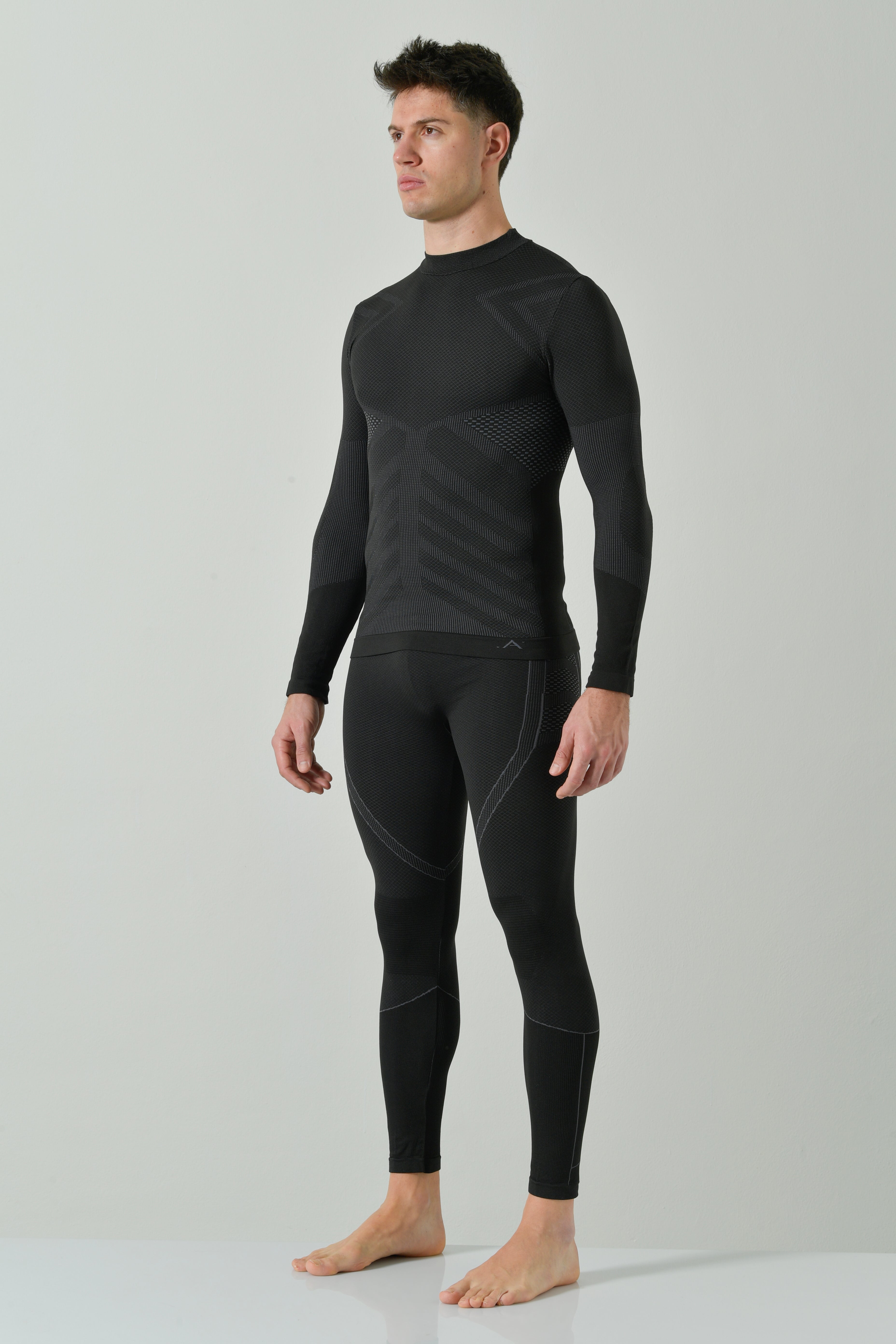 Men's High Neck Thermal Shirt Energy