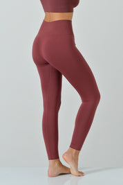 Leggings Sportivo Pancia Piatta Plus Vita Alta in Microfibra Seamless