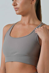 Reggiseno Sportivo Spallini Incrociati, Linea Sculpt