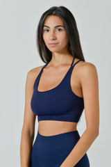 Reggiseno Sportivo Spallini Incrociati, Linea Sculpt