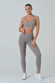 Sports Bra with Perforated Details, Sculpt Line