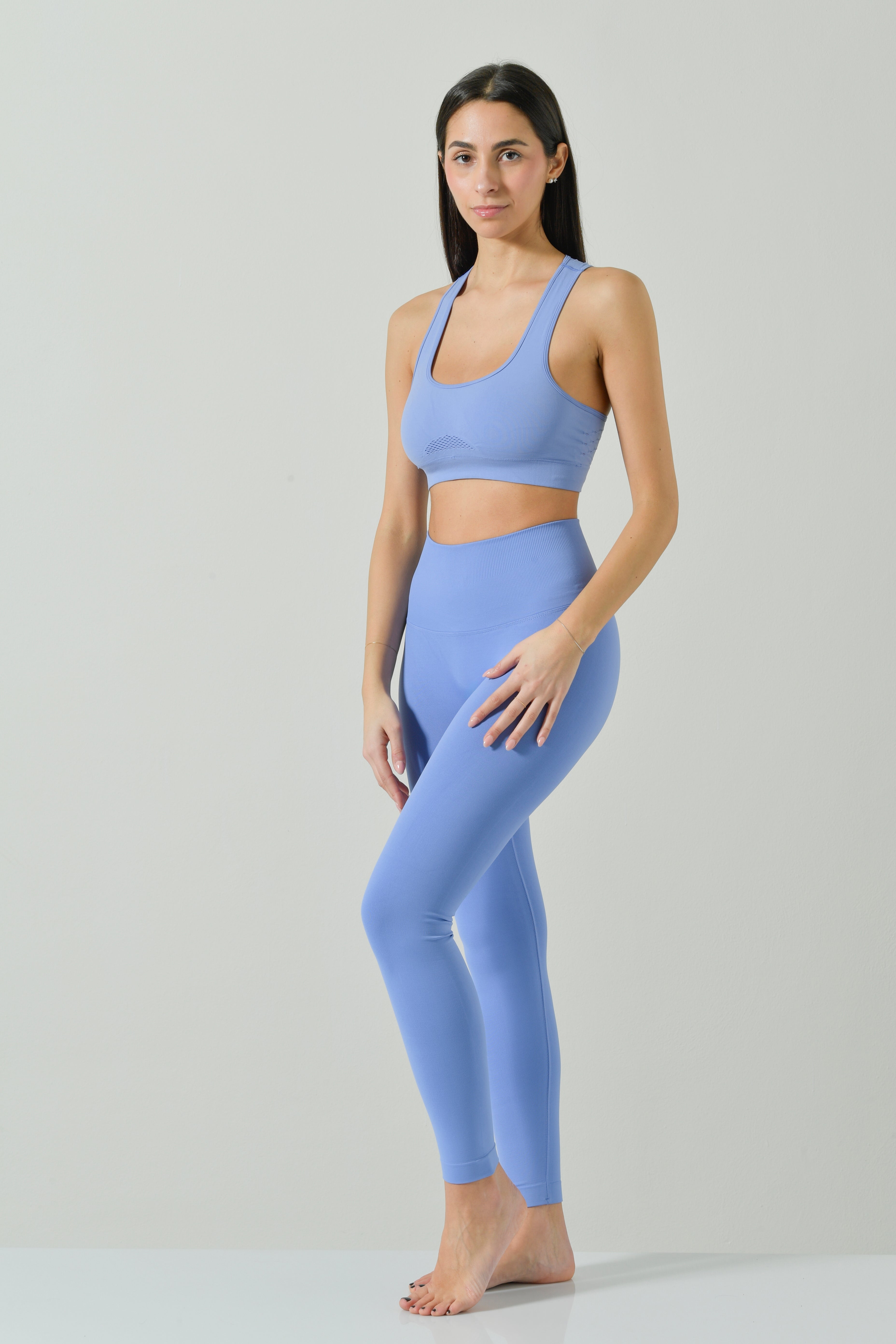 Sports Bra with Perforated Details, Sculpt Line
