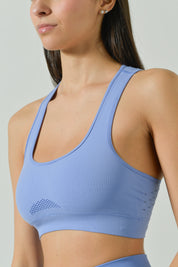 Sports Bra with Perforated Details, Sculpt Line