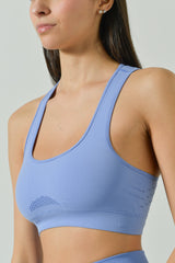 Sports Bra with Perforated Details, Sculpt Line