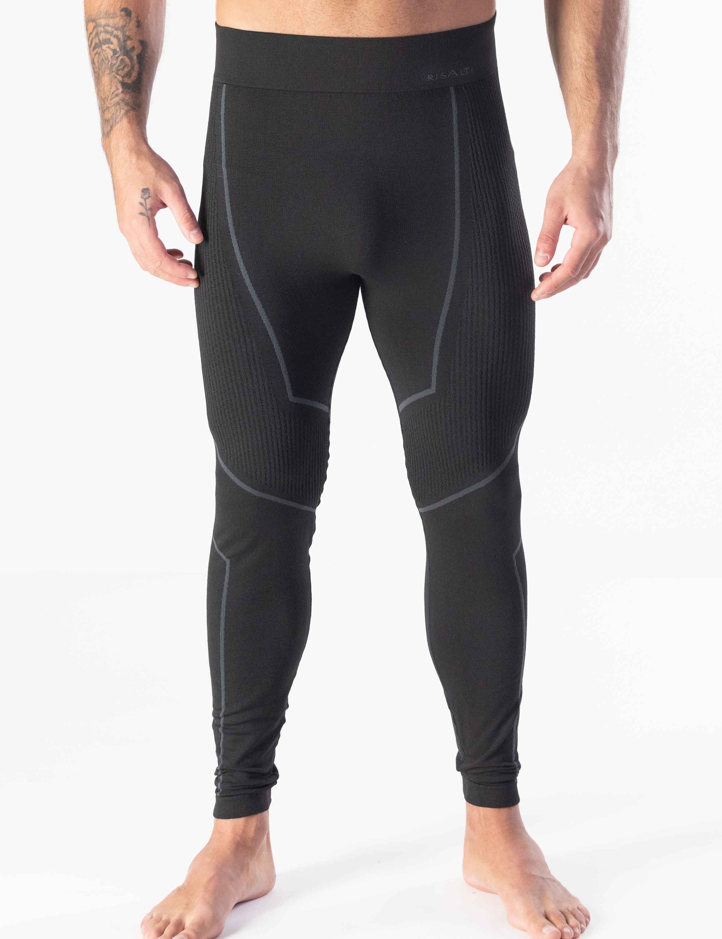 Leggings Termico Uomo Lana Merino Tech+