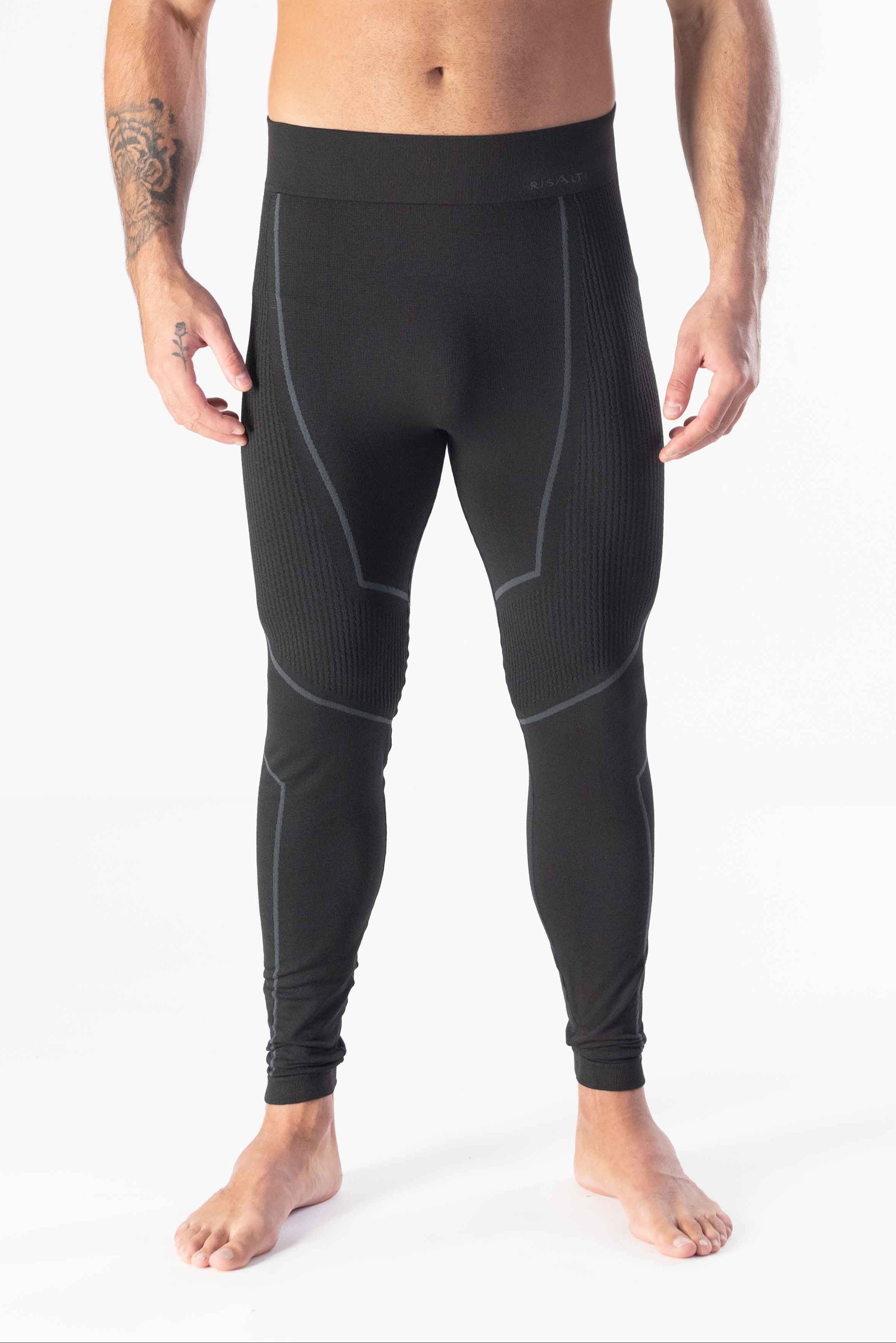 Leggings Termico Uomo Lana Merino Tech+
