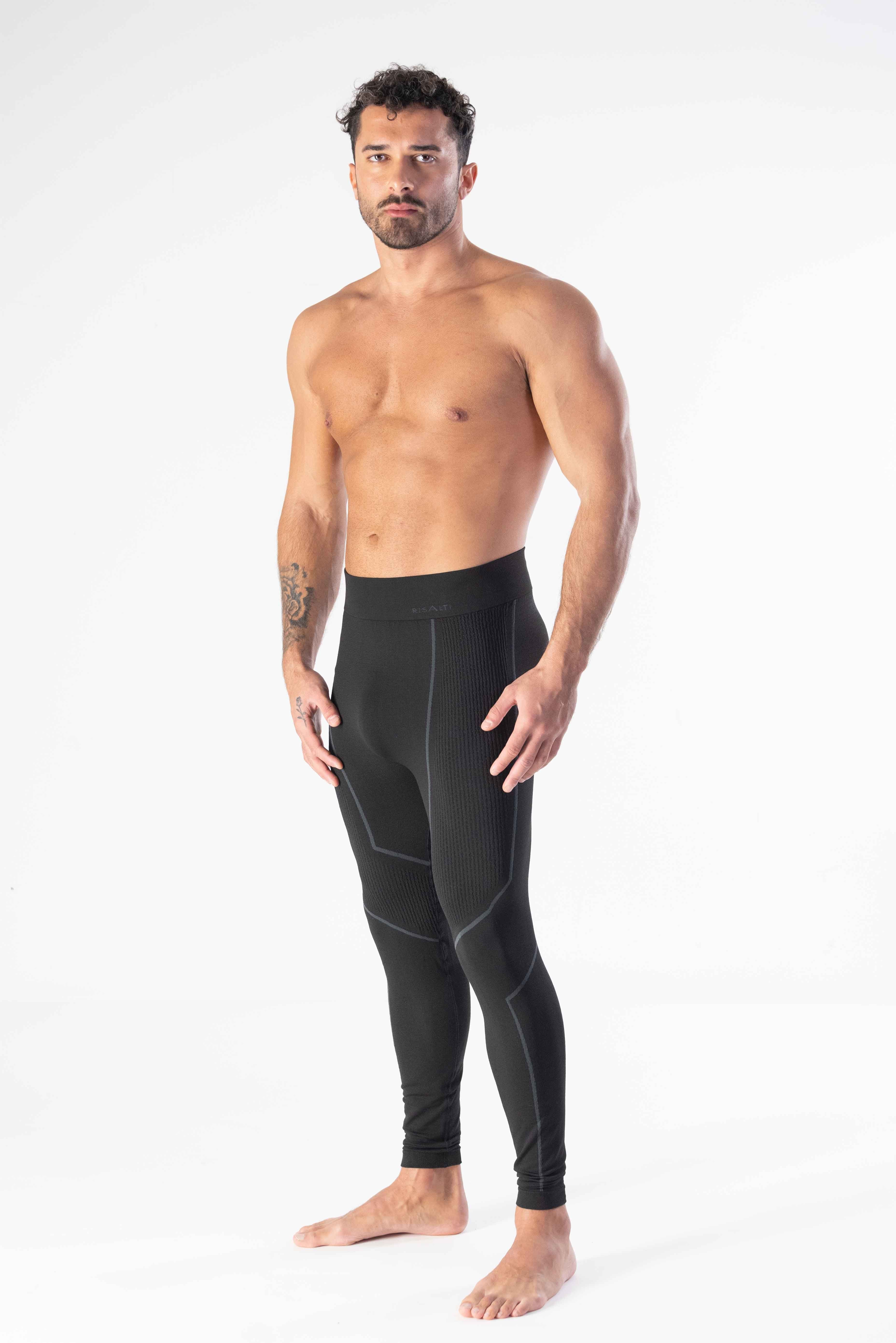 Leggings Termico Uomo Lana Merino Tech+