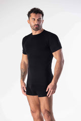 Men's Bamboo Crew Neck T-Shirt, soft to the touch for sensitive skin