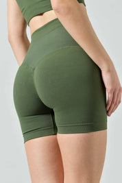 High Waisted Push Up Sports Shorts, Sculpt Collection