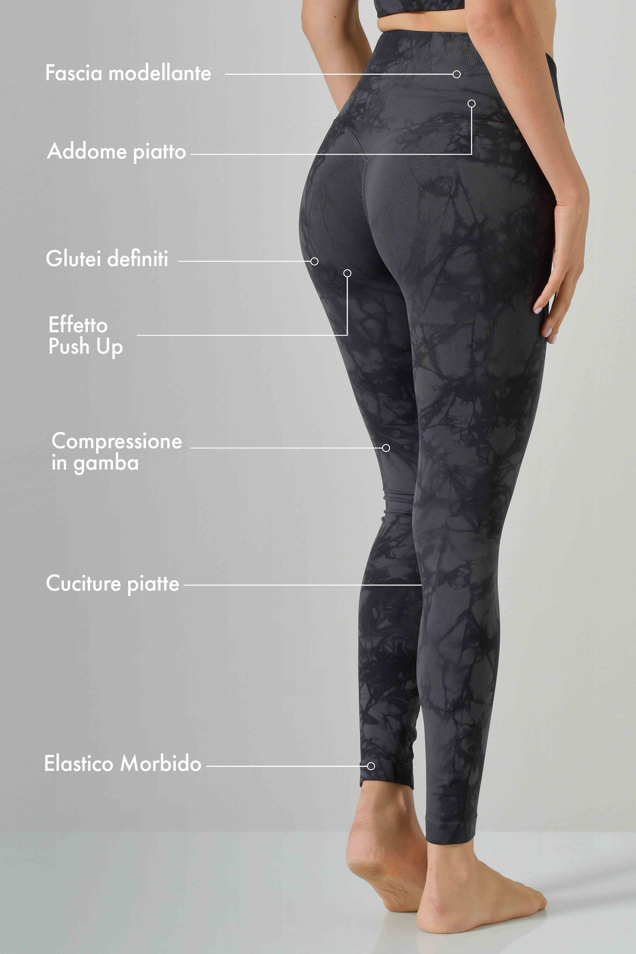Watchwe Pantaloni al polpaccio Pantalone Capri Leggings sportivi Donna Fitness Yoga Palestra Watchwe Pantaloni al polpaccio Pantalone Capri Leggings sportivi Donna Fitness Yoga Palestra