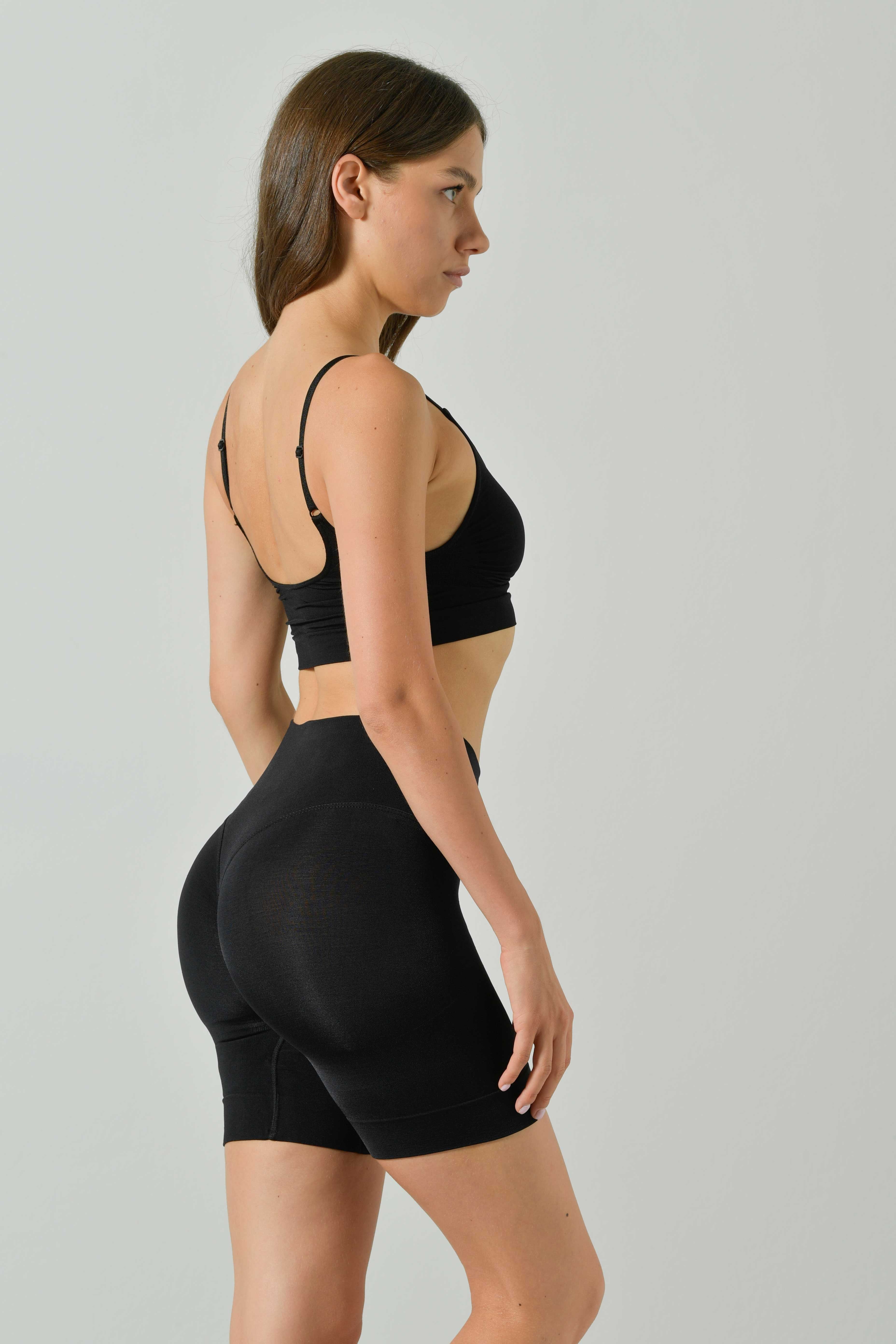 Guaina Modellante Push Up, Pantaloncino Contenitivo Senza Cuciture per Pancia Piatta e Glutei Scolpiti