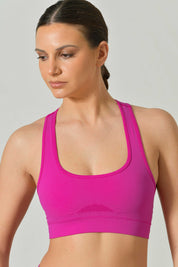 Sports Bra with Perforated Details, Sculpt Line