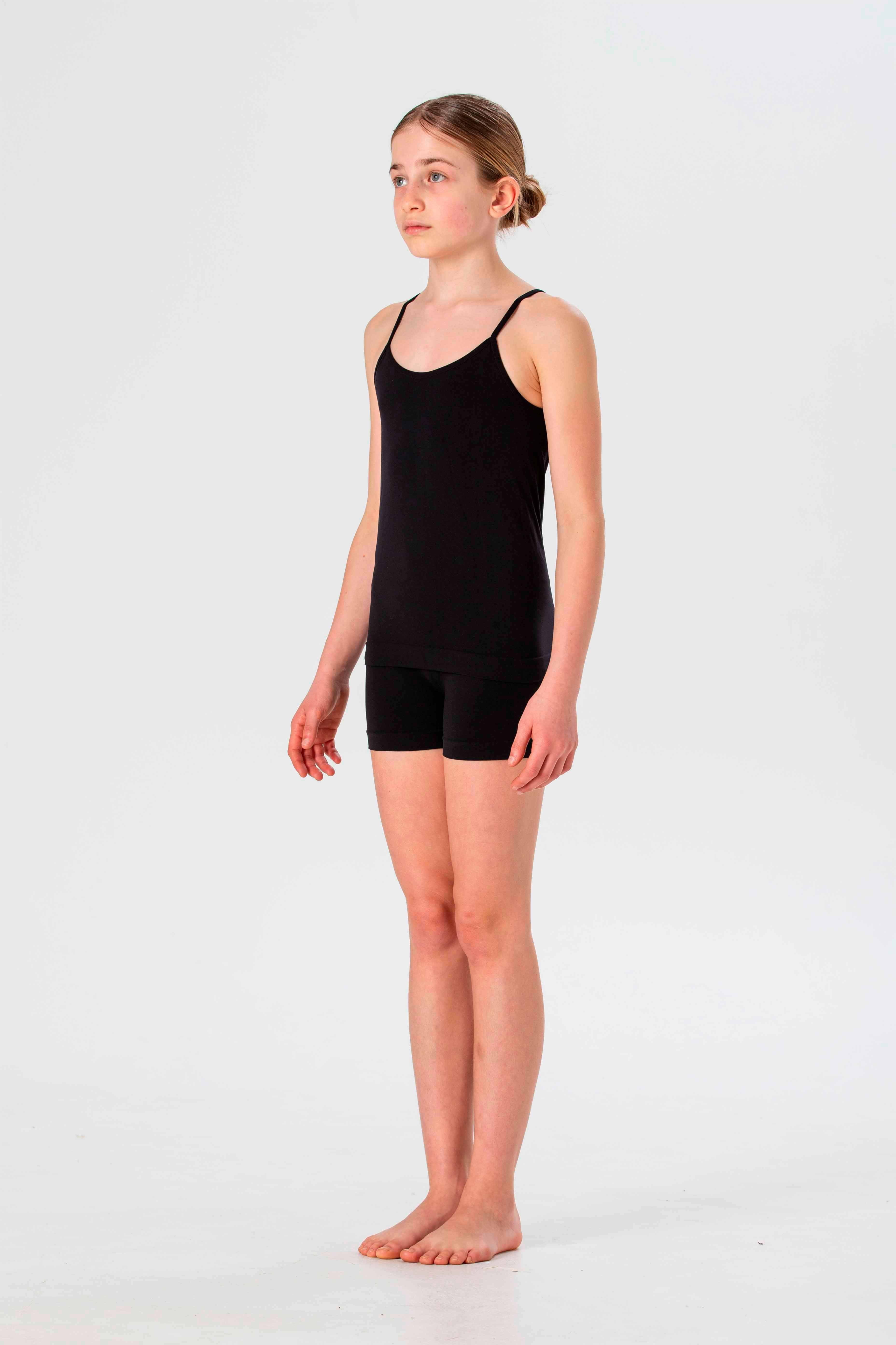 Culotte da Bambina in Morbida Microfibra Senza Cuciture, Colori Fluo