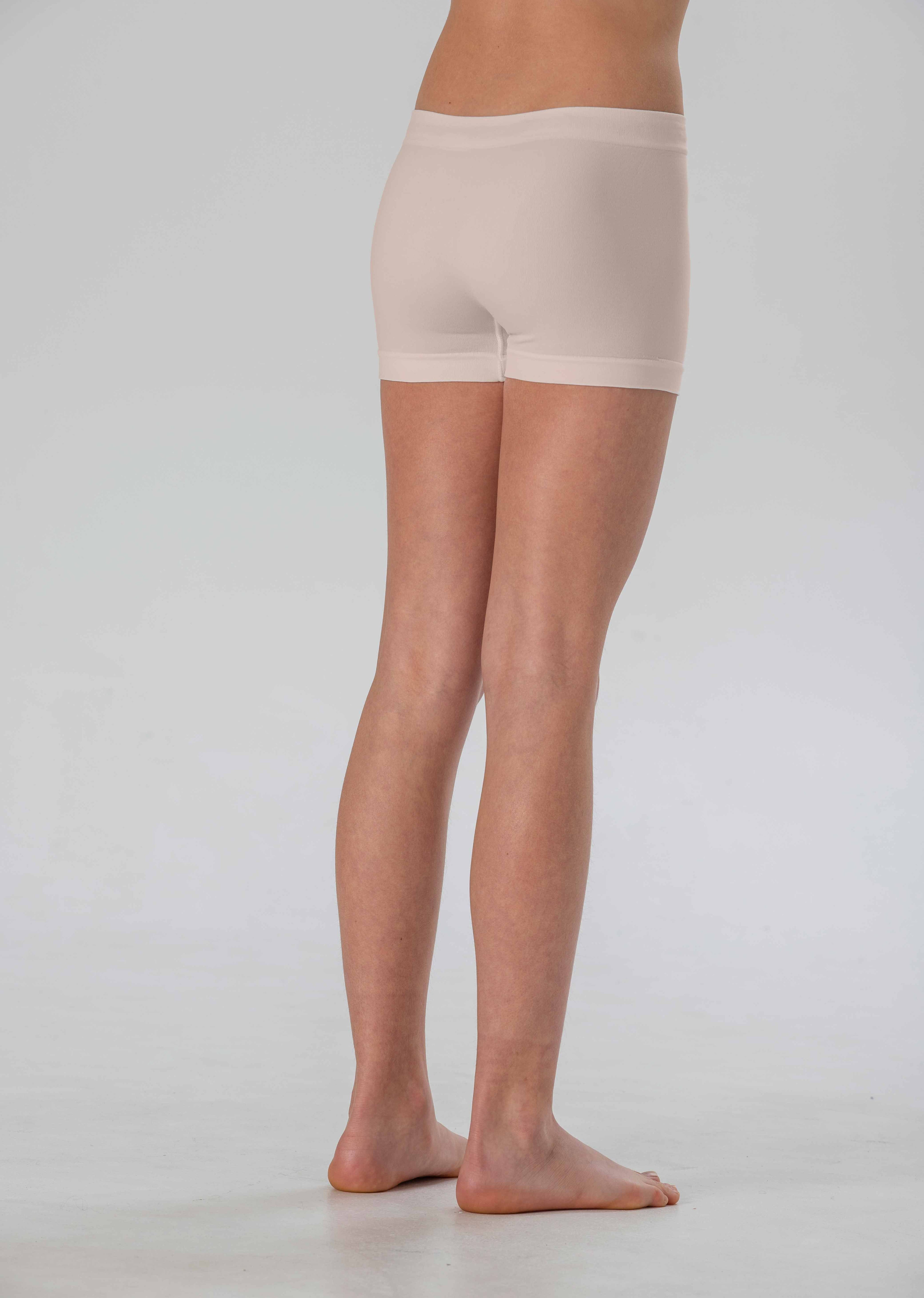 Culotte da Bambina in Morbida Microfibra Senza Cuciture, Colori Fluo