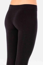 Girl's Long Leggings in Soft Seamless Microfiber, Fluorescent Colors