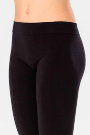 Girl's Long Leggings in Soft Seamless Microfiber, Fluorescent Colors