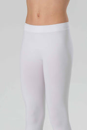 Girl's Long Leggings in Soft Seamless Microfiber, Fluorescent Colors