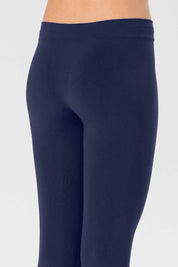 Girl's Long Leggings in Soft Seamless Microfiber, Fluorescent Colors