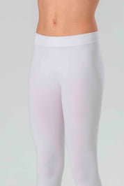 Leggings Medi da Bambina in Morbida Microfibra Senza Cuciture, Colori Fluo