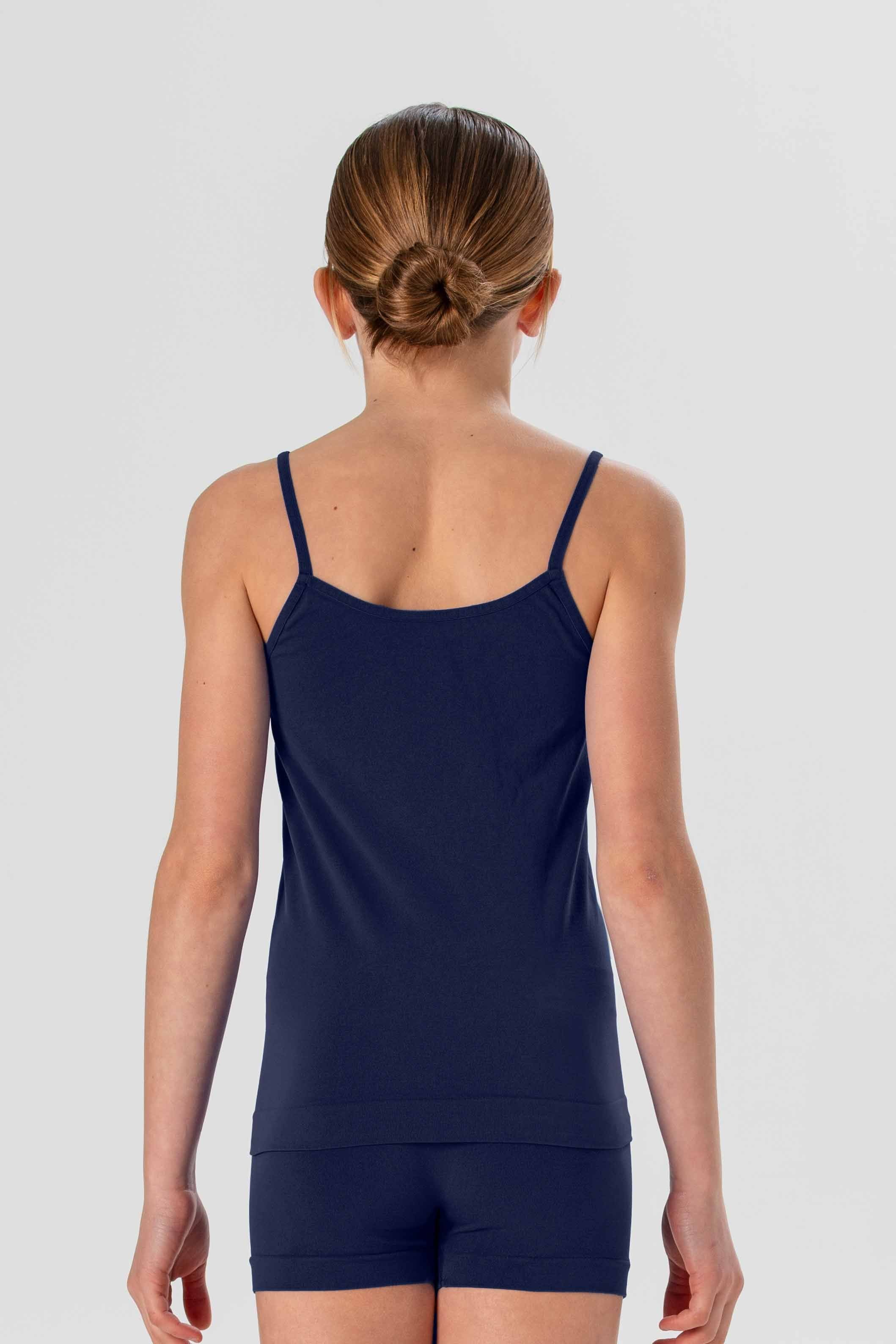 Girls' Seamless Soft Microfiber Camisole, Fluorescent Colors