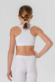 Girls' Olympic Top in Soft, Seamless Microfiber, Fluorescent Colors
