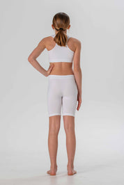 Girls' Olympic Top in Soft, Seamless Microfiber, Fluorescent Colors