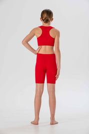 Girls' Olympic Top in Soft, Seamless Microfiber, Fluorescent Colors